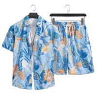 T Thái Lan Vân Nam Chống Nước Ngày Lễ Du Lịch Hoa Áo Sơ Mi Tay Ngắn Đi Biển Phù Hợp Với Mỏng Nhanh Khô Nam Nữ Cặp Đôi