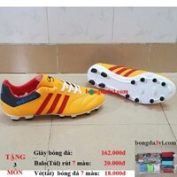 T TOKY SHOP giày đá bóng sân cỏ tự nhiên 102 ( Tặng + balo(túi) rút + vớ(tất) ) ☭