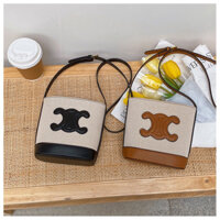 {T032}Túi xách nữ đế da chữ nổi, túi chữ X