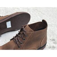 T1 Giày cao cổ nam da bò redwing desert boots T1
