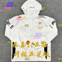 T1 Team S14 World Series 2024lck Out OverOver Áo khoác FAKER Cùng phong cách màu trắng Đồng phục đội năm sao Áo khoác SKT