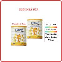 [T10-2026] Combo 2 lon Sữa Isolac+ Thực phẩm dinh dưỡng y học, sữa dành cho trẻ nhẹ cân, thấp còi.