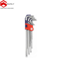T10-T50 Bộ lục giác sao (loại dài) 9 chi tiết Workpro WP222003