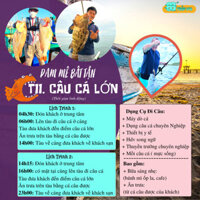 T11. TOUR CÂU CÁ LỚN - ĐAM MÊ BẤT TẬN PHÚ QUỐC  Tour Riêng