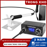 T12 Trạm Hàn Mini Kỹ Thuật Số Kép Sửa Chữa Điện Áp Hàn Thiết Bị Sắt Di Động Gia Đình Điện Tử Sửa Chữa Bộ Dụng Cụ