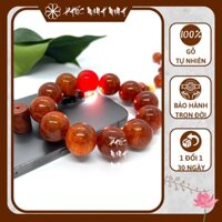 T21 - Vòng tay Huyết long 16 ly tròn trơn Phúc Mạnh Minh. Vòng huyết long, Vòng huyết rồng, Vòng Gỗ huyết rồng