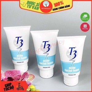 Sữa rửa mặt T3 Acne facial foam