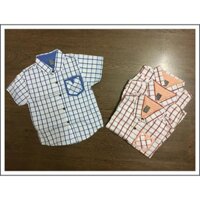 T3.25_Áo sơ mi Zara kids màu xanh 8-11y