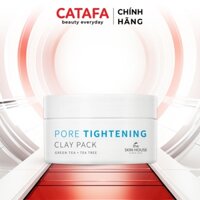 T62 Mặt nạ khoáng sét se khít lỗ chân lông - Pore Tightening Clay Pack 100ml - The Skin House