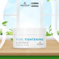 T62 - Mặt nạ khoáng sét se khít lỗ chân lông - Pore Tightening Clay Pack 100ml - The Skin House