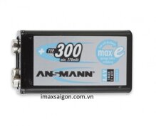 Pin sạc 9v ANSMANN NiMH E 300mAh