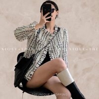 [T788] ÁO KHOÁC DẠ VẢI TWEET [HÀNG HÀN]