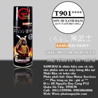 T901 _ Sơn Xịt Samurai Paint K6 - T901 Màu 3D Xanh Ánh Tím Đổi Màu Theo Góc Nhìn , Uy Tín , Giá Rẻ , Giao Nhanh