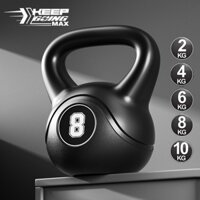 Tạ ấm 8kg tập gym tại nhà, Tạ bình vôi quai xách tập squat tay mông đùi