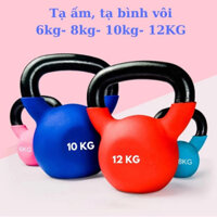 Tạ ấm (Tạ Bình Vôi) Loại 2-4-6-8-10 kg Bọc Cao Su , Thiết Kế Quai Xách Chống Trượt - Tập Gym , Thể Thao Tại Nhà