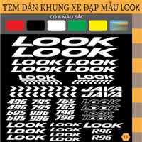 TA BIKE SHOP Tem khung xe đạp LOOK