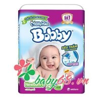 Tã - bỉm BOBBY dán NEWBORN 1 - 72 miếng