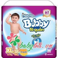 Tã - bỉm BOBBY quần XL18 12-17kg