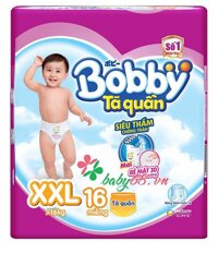 Tã - bỉm BOBBY quần XXL16