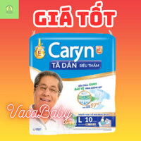 Tã bỉm dán Caryn người lớn size L10 miếng