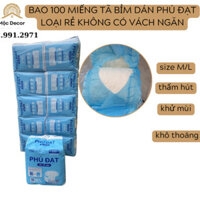 Tã Bỉm Dán Cho Người Già, Mẹ Sau Sinh Phú Đạt (Bao 100 miếng)