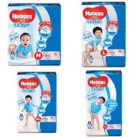 TÃ BỈM DÁN HUGGIES - CỠ ĐẠI ĐỦ SIZE M74/ L68/ XL62/ XXL56