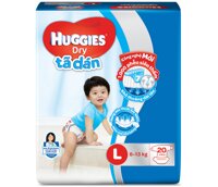 Tã – bỉm dán Huggies L20