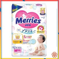 Tã bỉm dán Merries M64 (6-11kg)