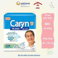 Tã Bỉm Dán Người Lớn Caryn Siêu Thấm Size L – Dành Cho Người Già Hạn Chế Khả Năng Đi Lại