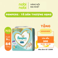 Tã/ Bỉm Dán Pampers Nhật Thượng Hạng, Size NB84 /S78 /M64 /L52 (Hàng nội địa Nhật)