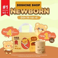 Tã Bỉm Dán Sơ Sinh Newborn Mamogom Hàn Quốc, Miếng Lót Sơ Sinh Siêu Mỏng, Thông Thoáng Bịch 40 Miếng