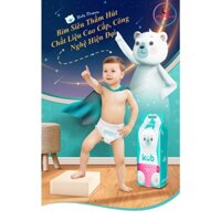 Tả Bỉm Dán/Quần Cao Cấp Siêu Mỏng, Siêu Thấm Hút - KUB, Size Tả Dán S66/M54/L46/XL40, Tả Quần L38/XL36/XXL34