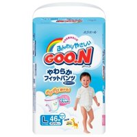 Tã - Bỉm Goon nội địa quần trai L46 9-14kg