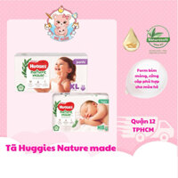 Tã/ bỉm Huggies Nature Made dán/ quần chính hãng