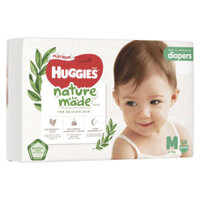 Tã Bỉm Huggies Platinum Nature Made Size M Dán 64 Miếng