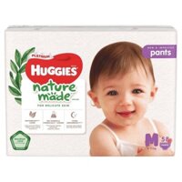 Tã Bỉm Huggies Platinum Nature Made  NB60, S82, M64/M58, L54/L44, XL44/XL38, XXL26