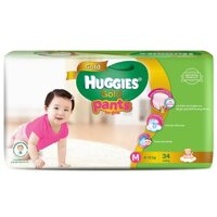 Tã - Bỉm Huggies quần bé gái M34 6-12kg (Mới)