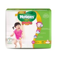 Tã - Bỉm Huggies quần bé gái XL24 12-17kg...