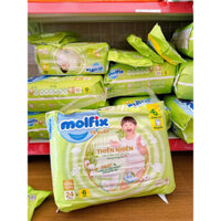 TẢ BỈM MOLFIX THIÊN NHIÊN SỢI TRE BÔNG ORGANIC ĐỦ SIZE
