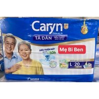 Tã Bỉm Người Lớn Người Già Caryn Nhật Bản Size L Dành cho Người 60-85kg.