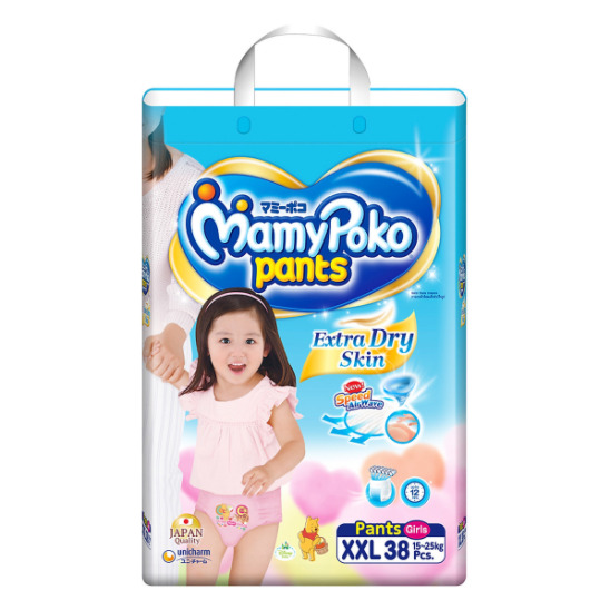 Tã - bỉm quần bé gái MamyPoko XXL38 (38 miếng)