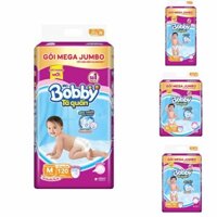 Tã Bỉm quần Bobby jumbo M120, L104,XL92, XXL76