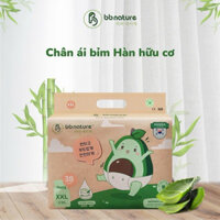 Tã Bỉm Quần Dán BB Nature Hàn Quốc, Mềm Mại, Mỏng Nhẹ Đủ Size NB60/S56/M52/M48/L44/XL40/XXL38