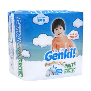 Tã-bỉm quần Genki XXL18