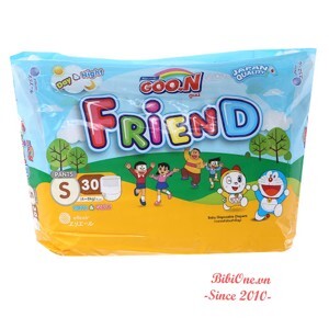 Tã bỉm quần Goo.N Friend new Jumbo S30