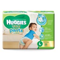 Tã - bỉm Quần Huggies cao cấp Bé Trai L28