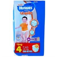 Tã-bỉm quần Huggies Dry Jumbo XL32