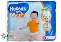 Tã - bỉm quần Huggies Dry XL62 (12-17kg)