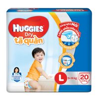 Tã – bỉm quần Huggies L20 (9-14kg)