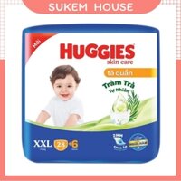 Tã / Bỉm quần HUGGIES Skin care các size XXL28 / XXL28+6 miếng